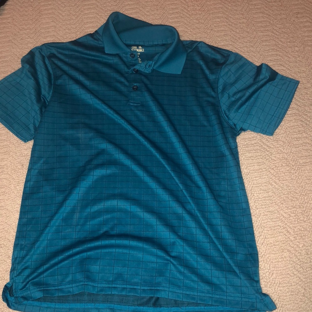 Men’s Ocean Blue Performance Polo
